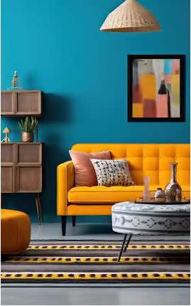 Living Room with Sofa